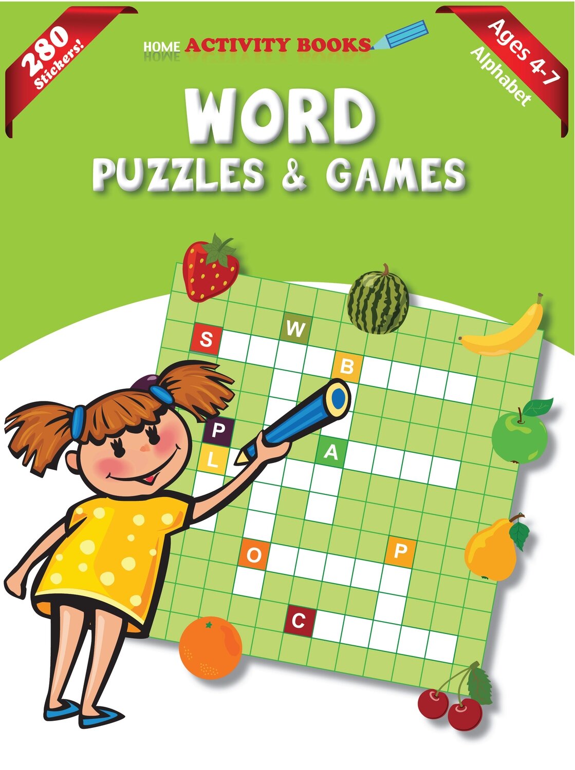 Books..Word Puzzles and Games (Pink)