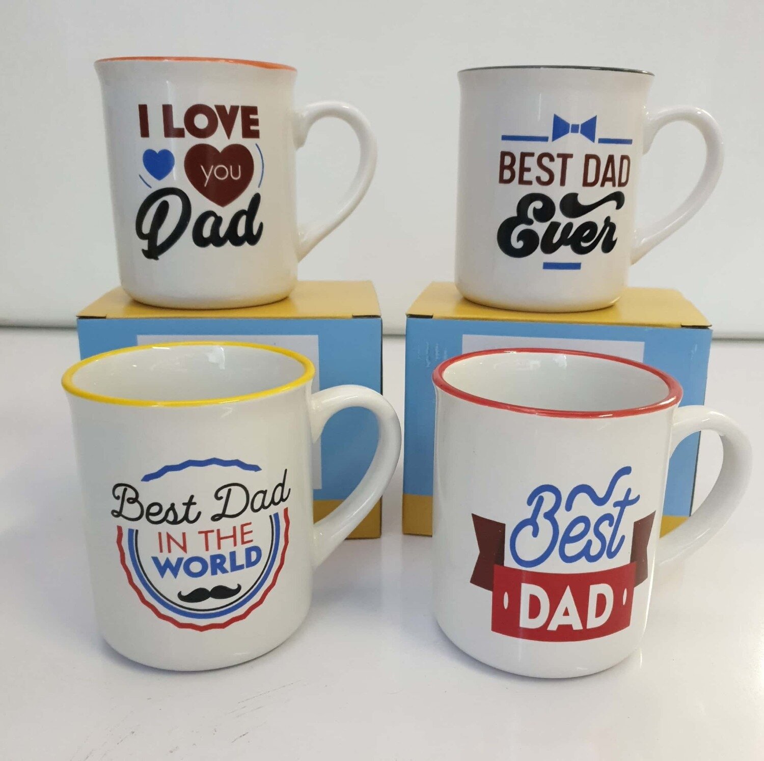 Best Dad Mug (Set of 4) R45 each