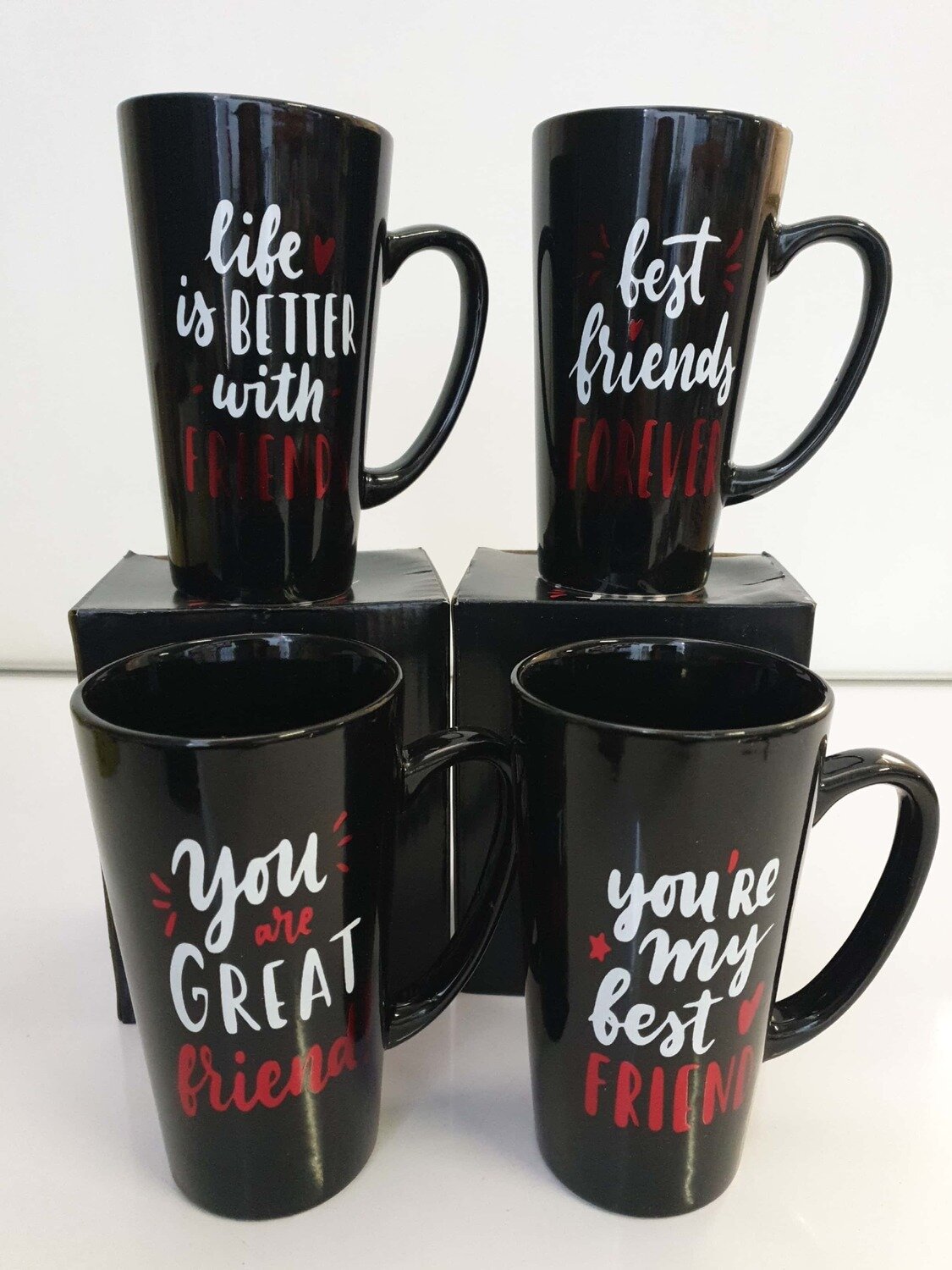 Best Friends Cone Mug (Set of 4) R55 each
