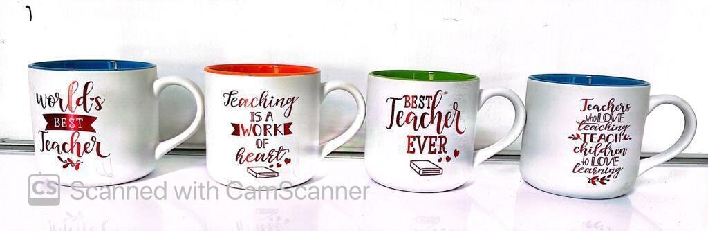 Best Teacher Mug (Set of 4) R50 each