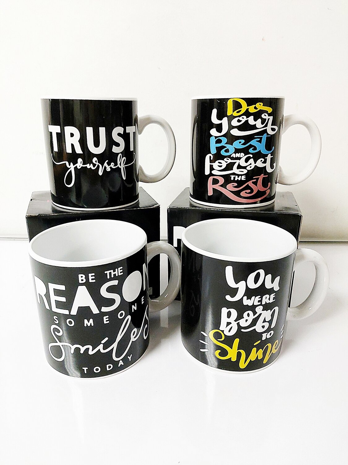Trust Saying Mug ( Set of 4) R55 each