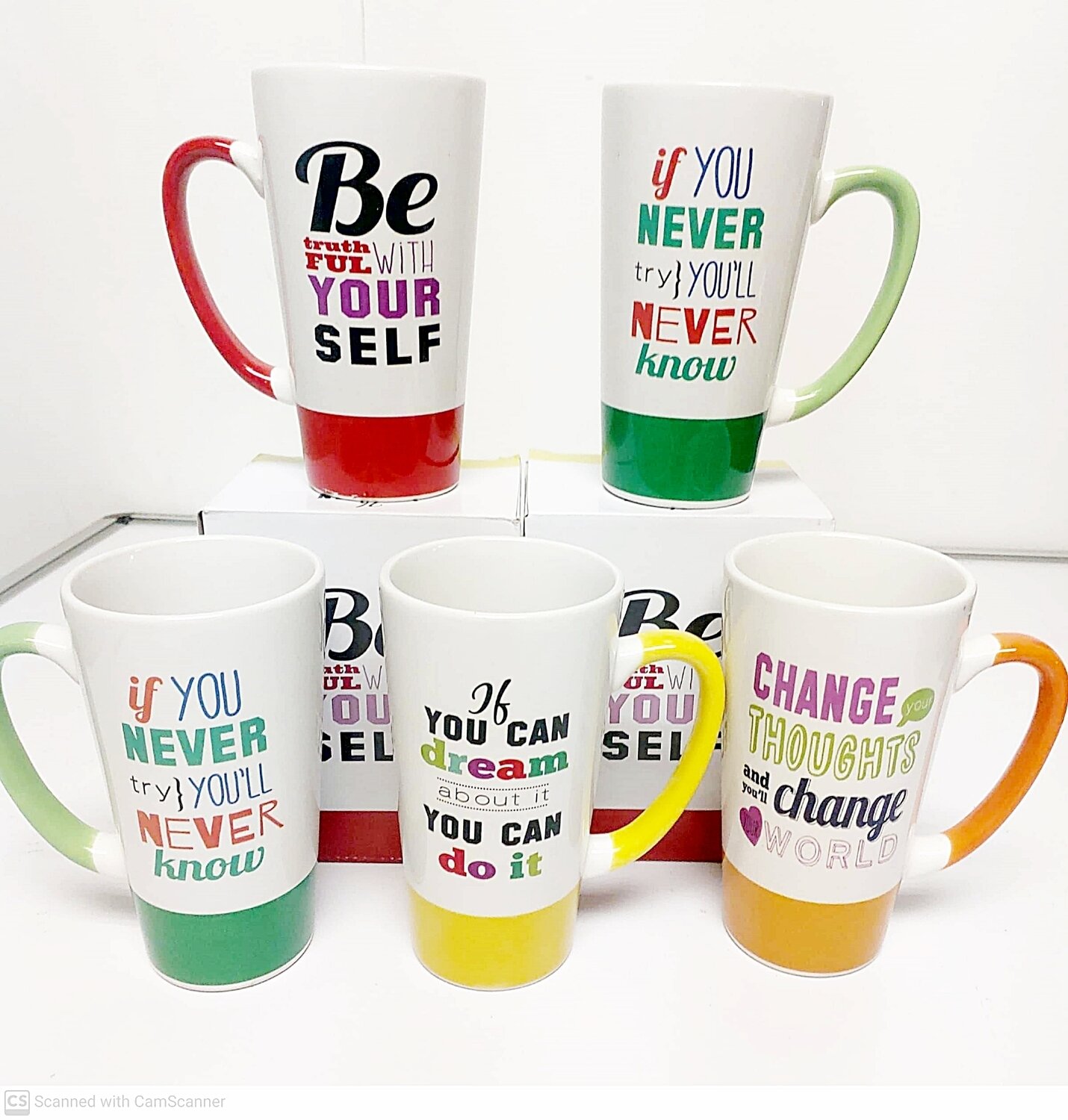 Be Truthful Cone Mug (Set of 5) R50 each