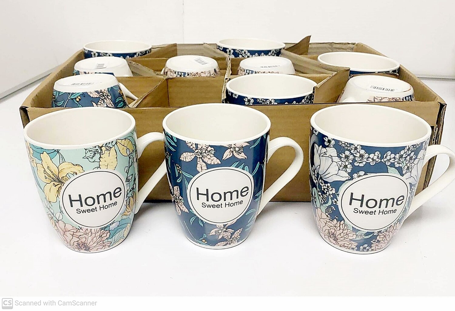 Home Sweet Home Mugs 12PC