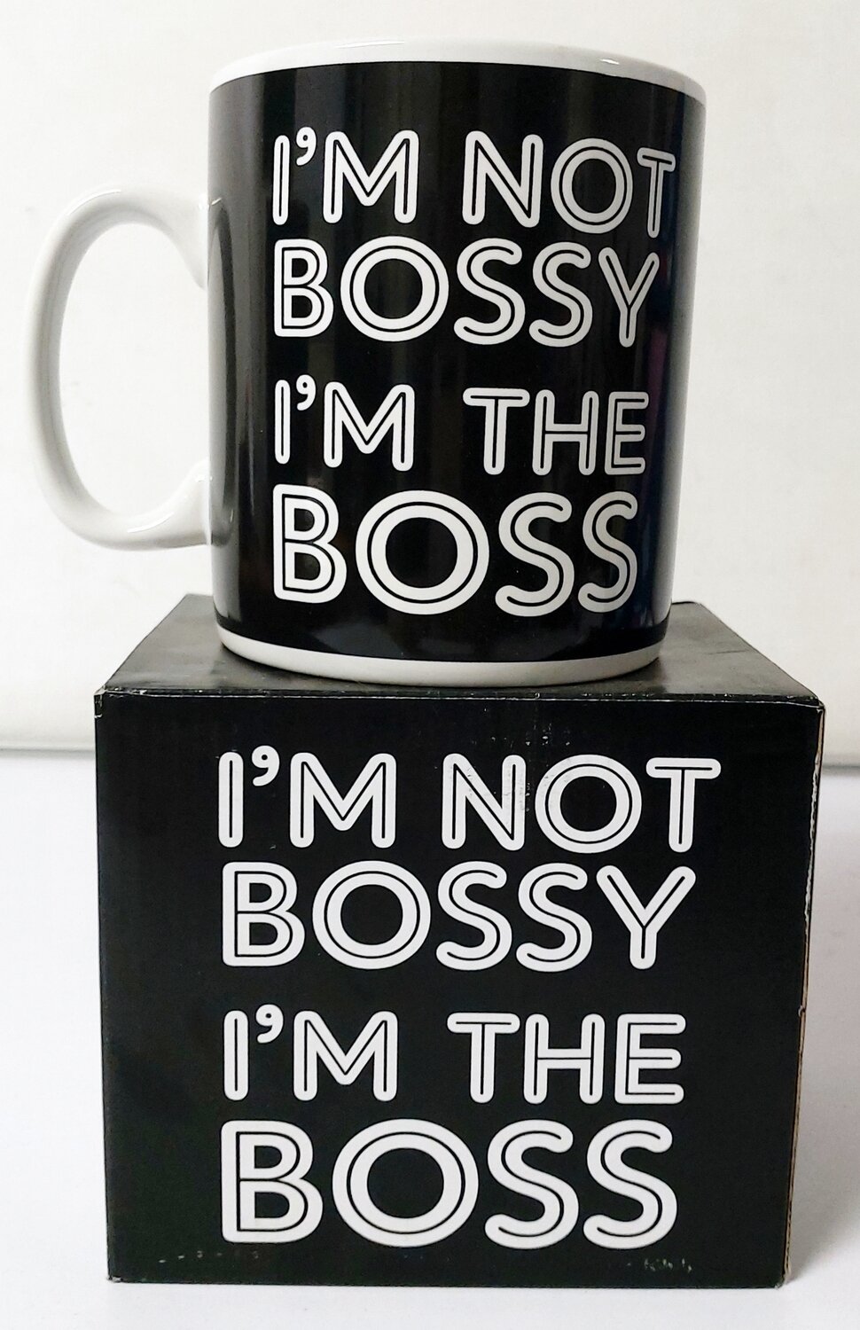 I'm Not Bossy Jumbo Mug