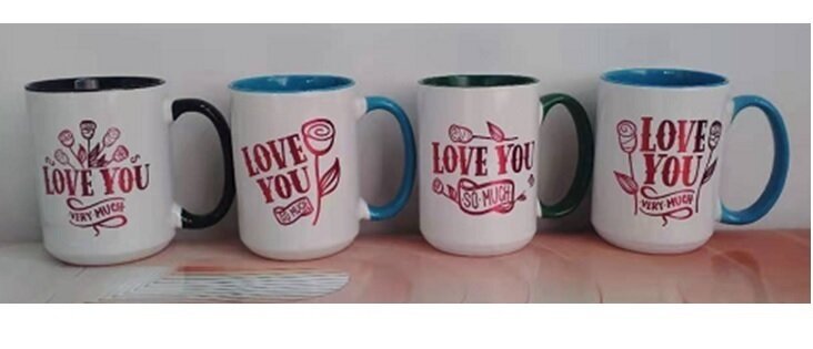 Love You Mug ( Set of 4) R50 each
