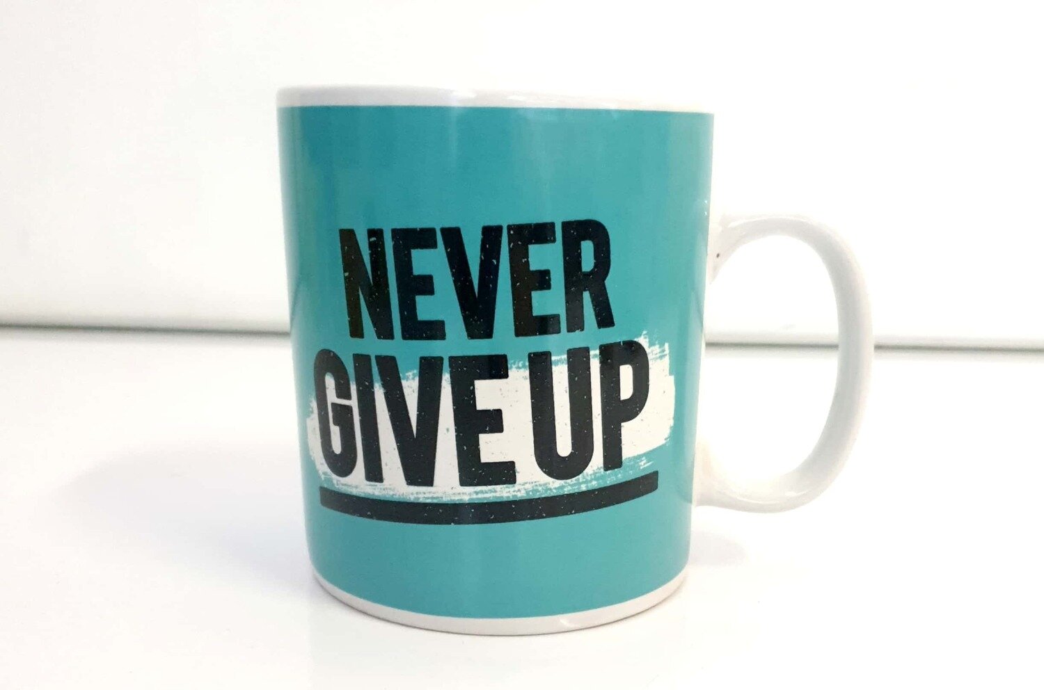 Never Give Up Jumbo Mug