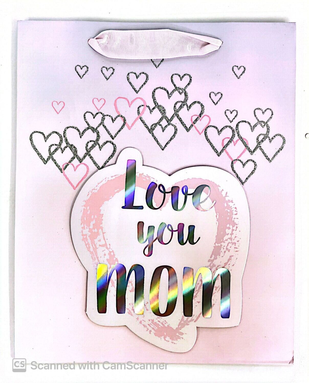 Love You Mom Large Gift Bag PK3 (R27.50 Each)