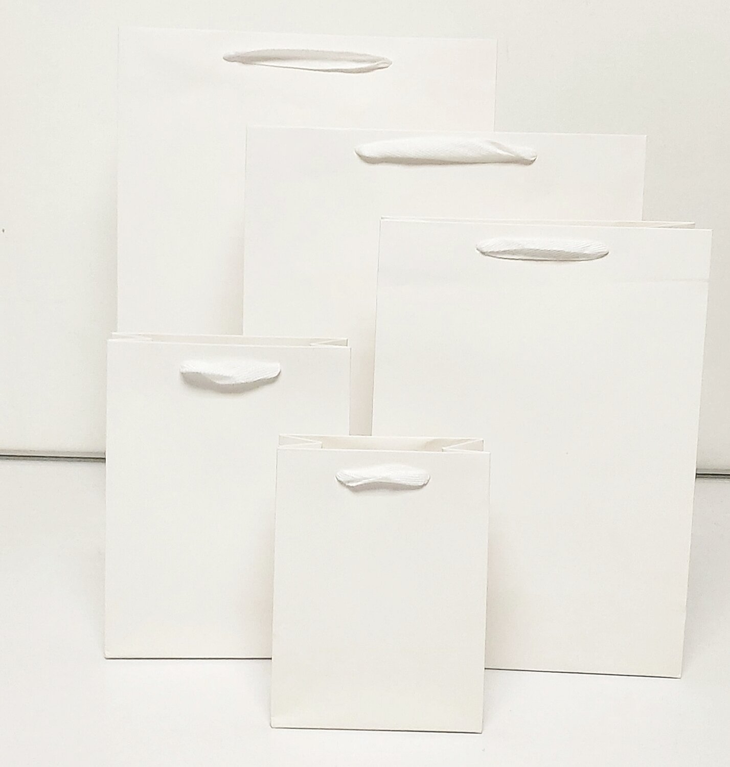 Plain White Large Gift Bag