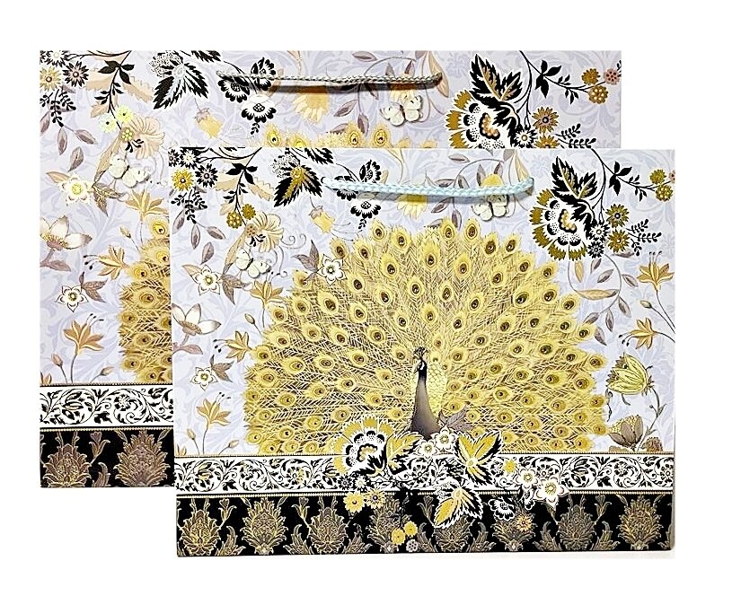 Peacock Gold Rectangular Medium PK3 (R15.50 Each)