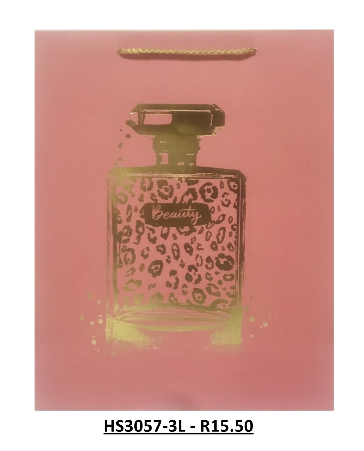 Perfume Bottle Beauty Medium Gift Bag PK3 (R15.50 Each)
