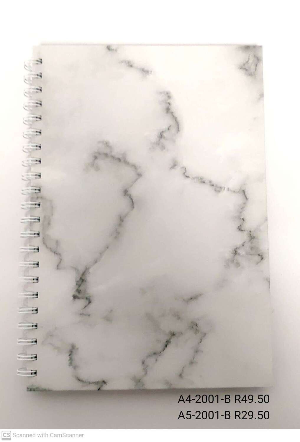 A5 Note Book Granite Grey