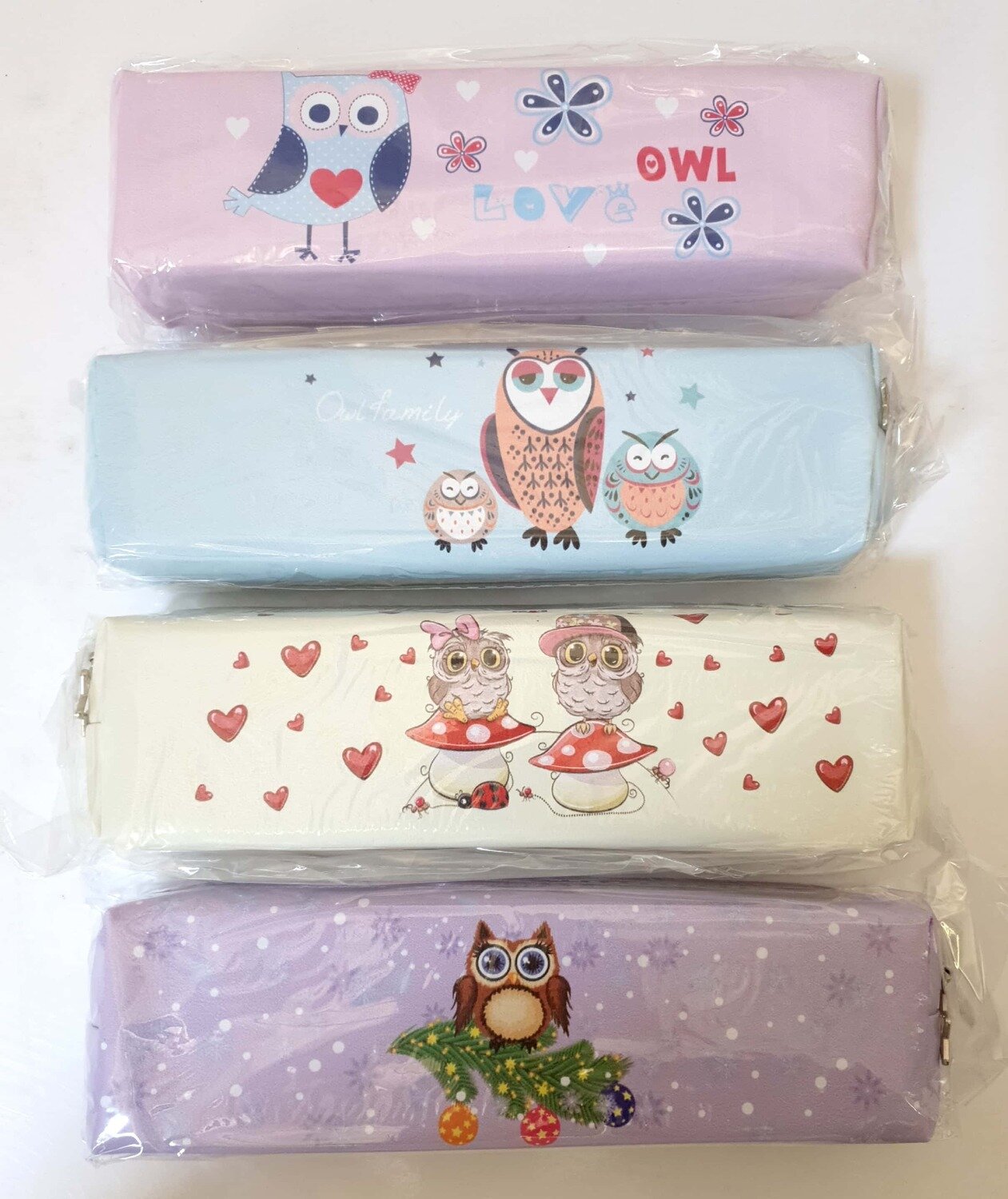 Owls Pencil Bag (Set of 12) R25 each