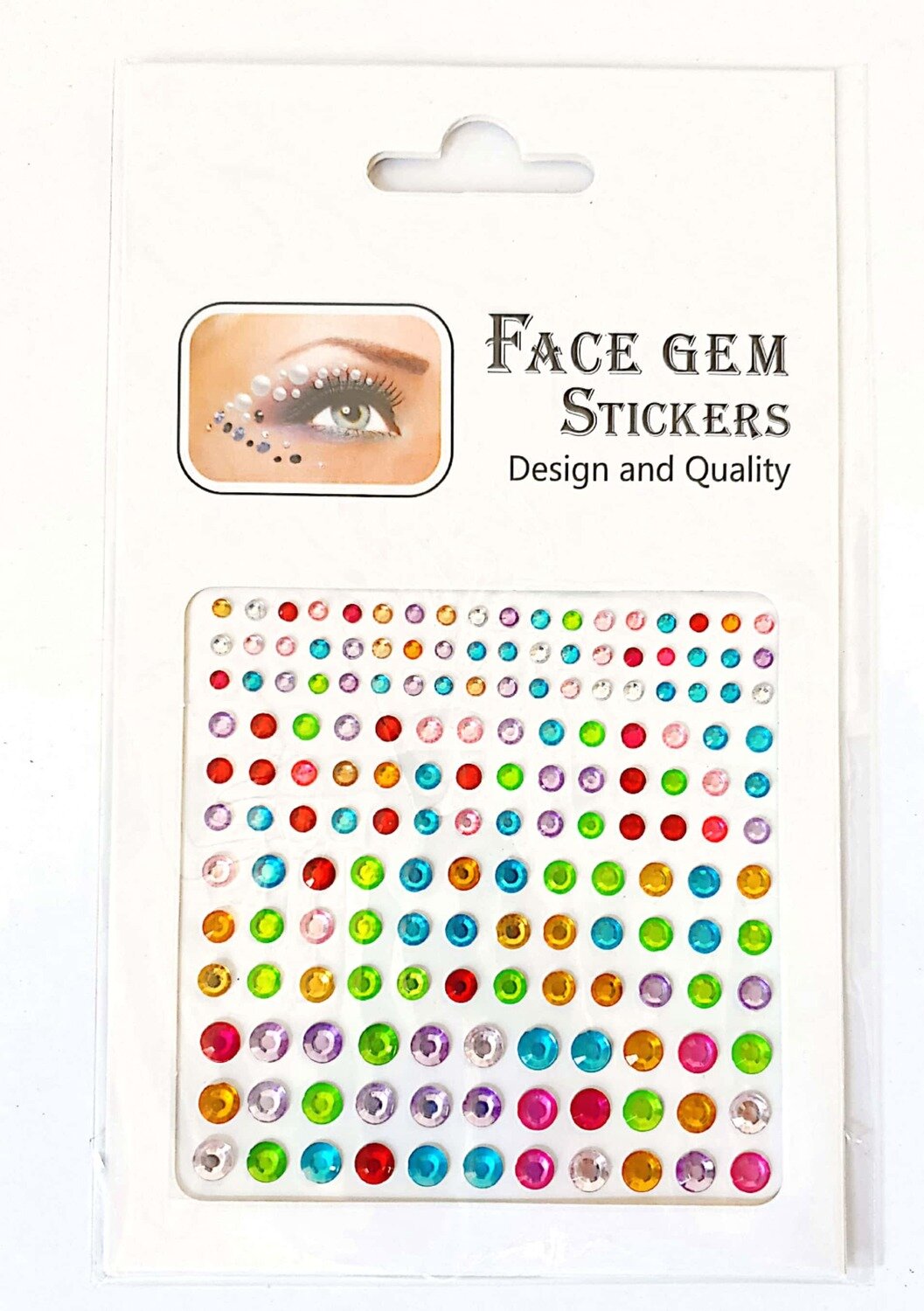 Face Gem Stickers