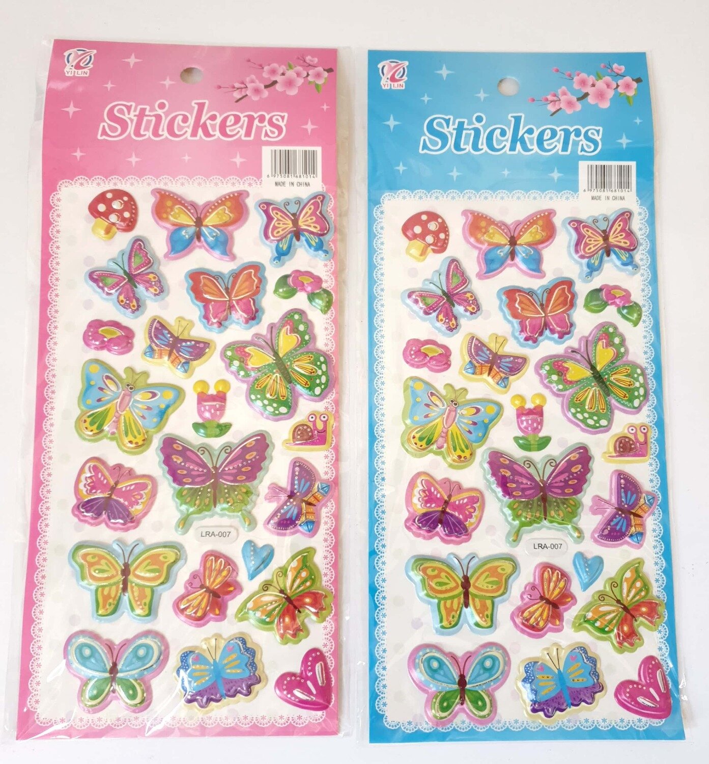 Pop Up Stickers Butterflies