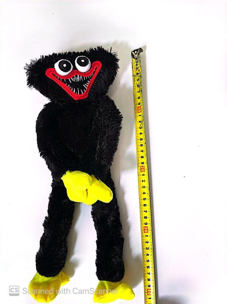 Huggy Wuggy Plush Toy Black 40cm