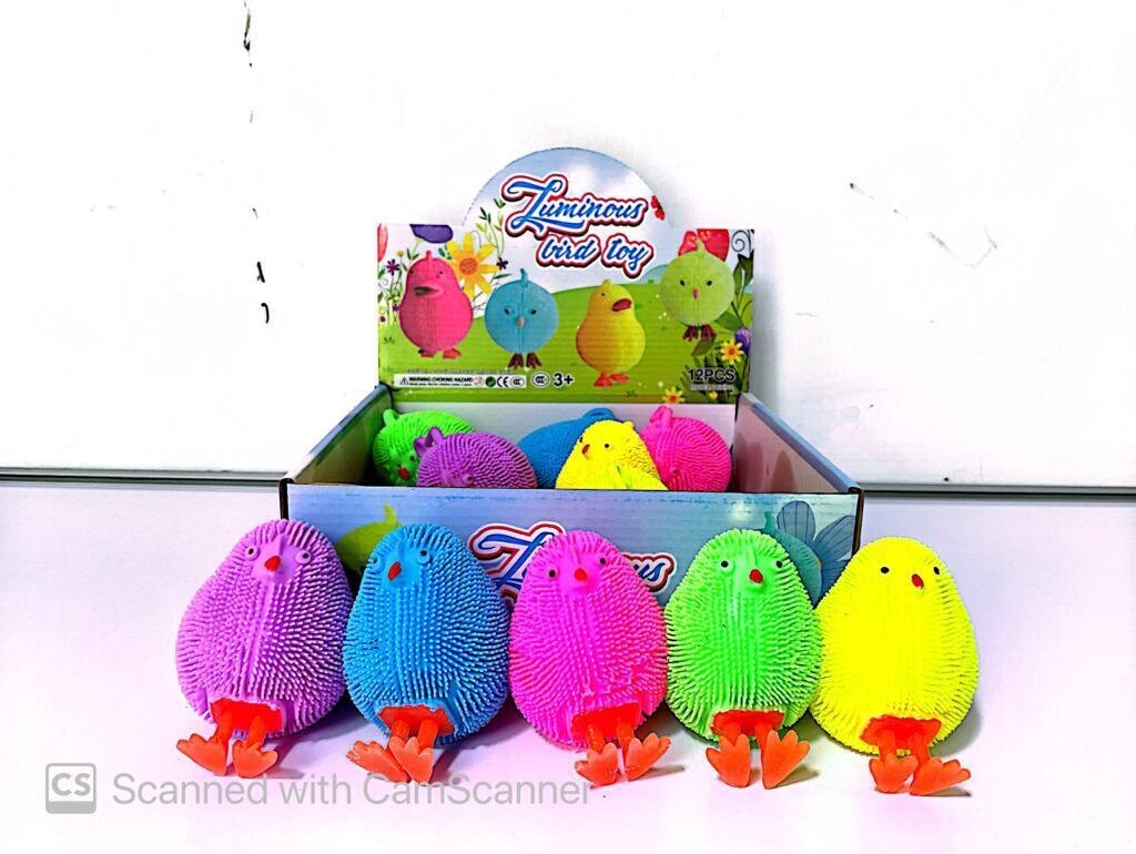 Luminous Bird with Flashing Light 12PC