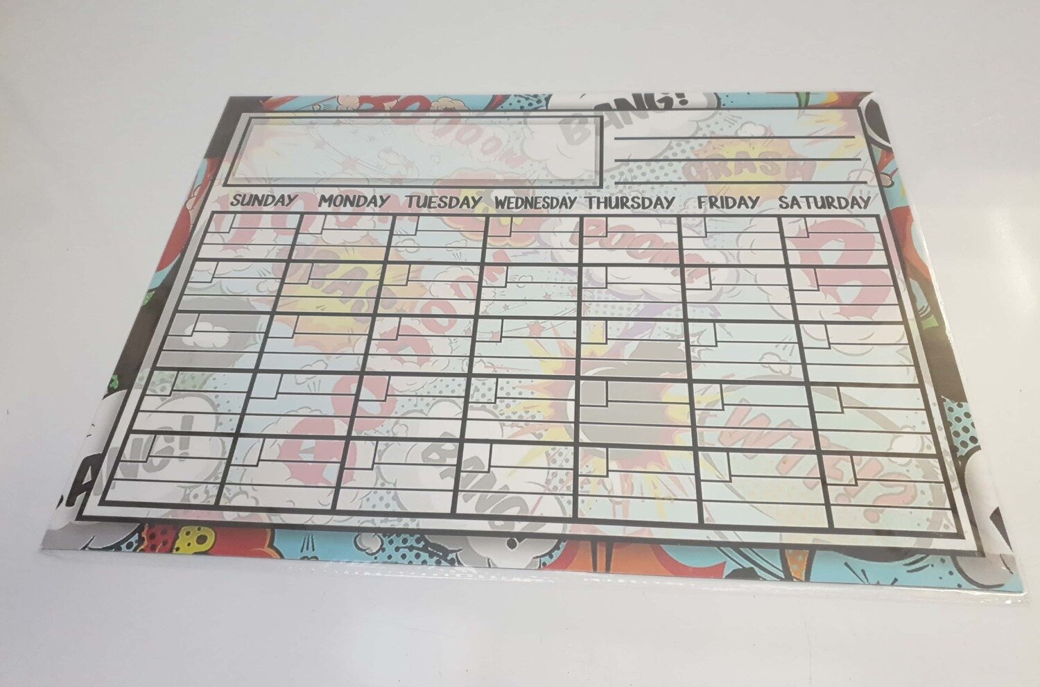 Magnetic Weekly Planner A4 Boom