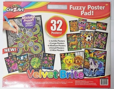 Fuzzy Poster pad