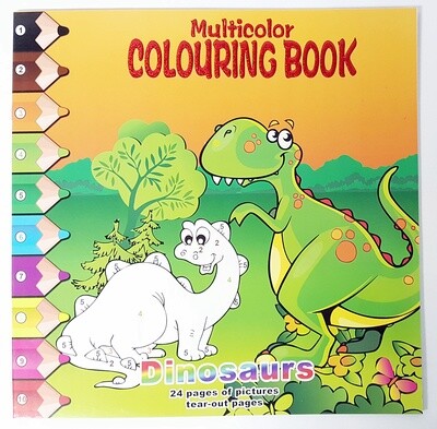 Multi-Colouring Book - Dinosaurs