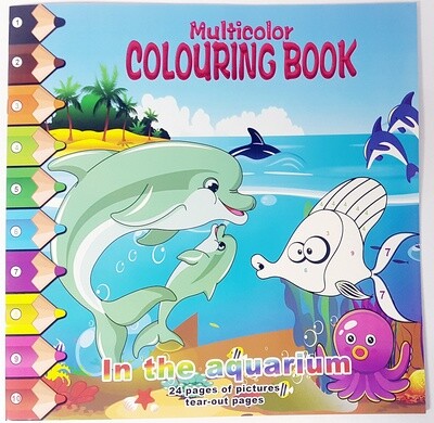 Multi-Colouring Book - In The Aquarium