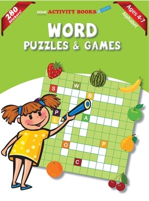 Books..Word Puzzles and Games (Pink)