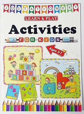 Learn &amp; Play Dot-to-Dot Animals for Kids (Ages 3-7)