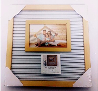 Letter Board Wooden & Photo Frame 30X30