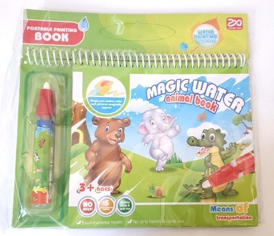 Magic Water Drawing Book Animals