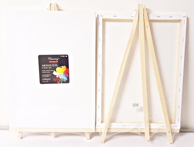 Canvas &amp; Easel Set 30X40