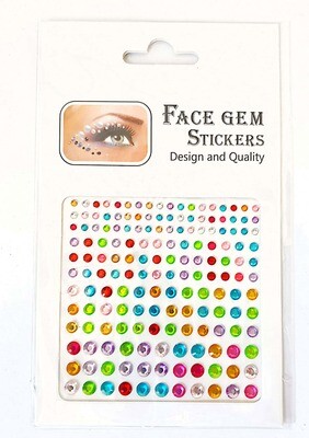 Face Gem Stickers