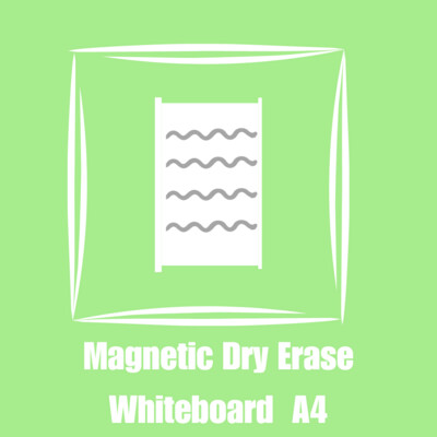 Magnetic Dry Erase Whiteboard A4