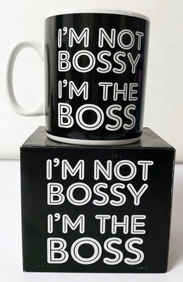I'm Not Bossy Jumbo Mug