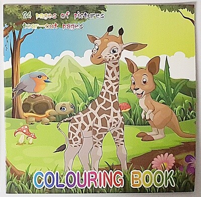 Colouring Book 24 Tear Out Pages - Giraffe