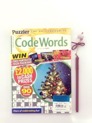 Code Words Puzzle Book