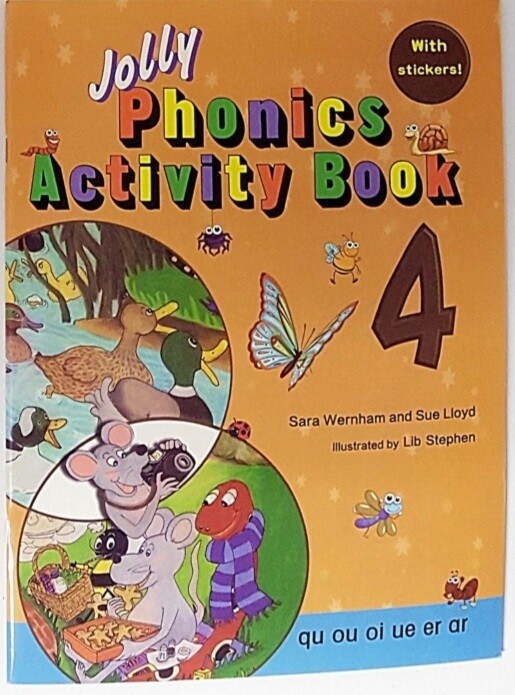 Jolly Phonics Activity Books 4