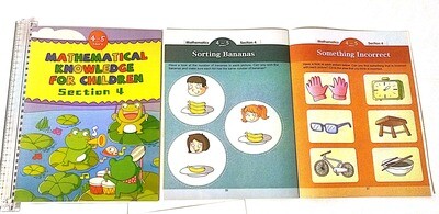 Maths Knowledge Section (4)  4-5 Years