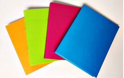 Ringbinder file A4 Bright Pastel Colours set of 6