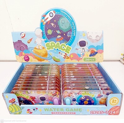 Space Transparent Water Game 24PC