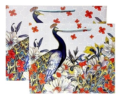 Peacock Blue Rectangular Medium PK3 (R15.50 Each)