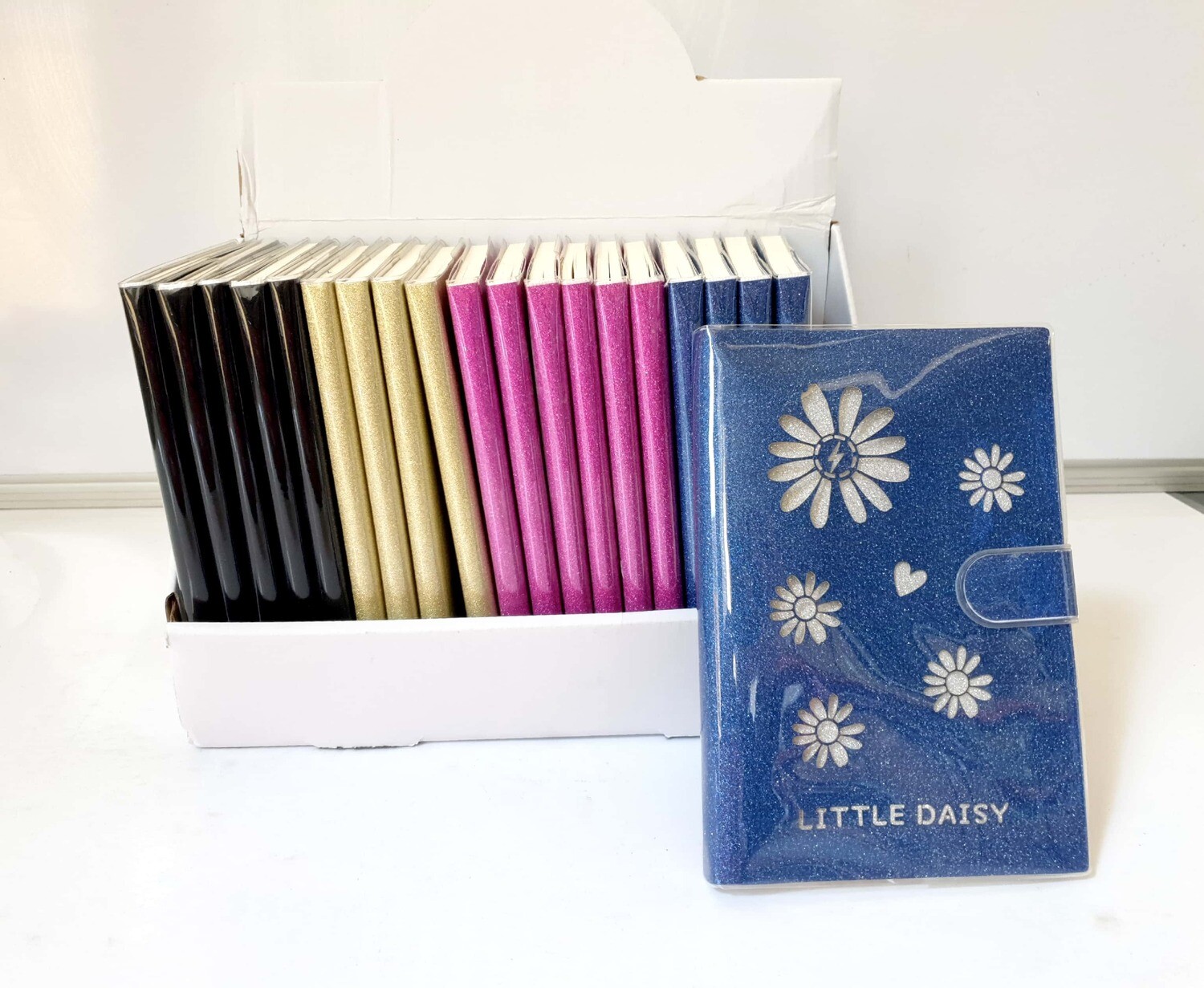 B6 20PC Plastic Cover Flexi Daisy Note book