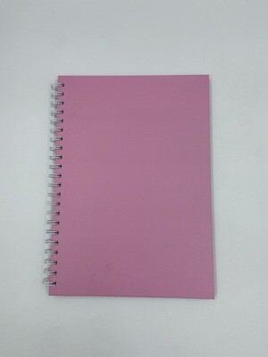 A4 Note Book Plain Pink