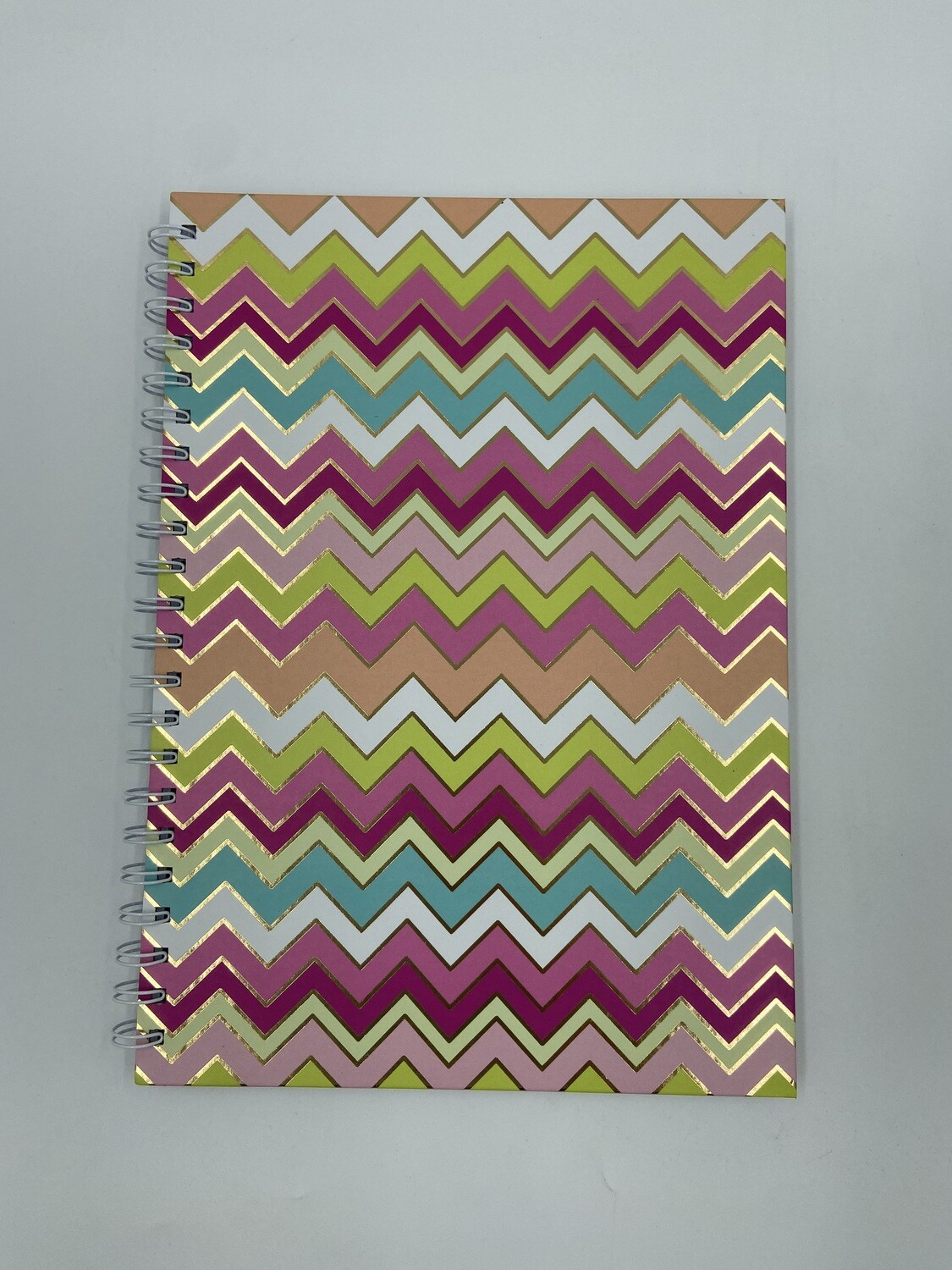 A4 Note Book Pink Zig Zag