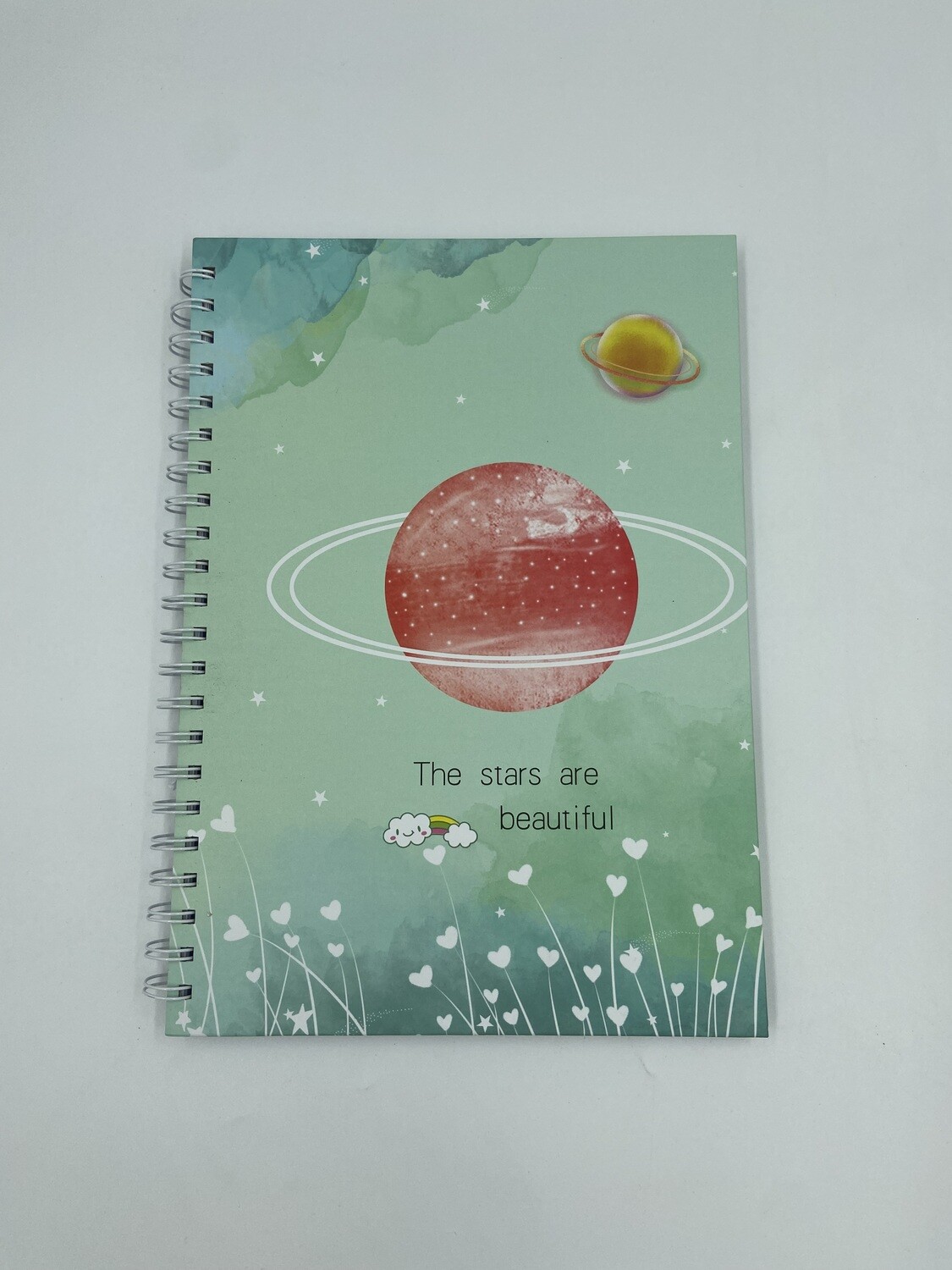 A4 Note Book The Stars Are Beautiful Green