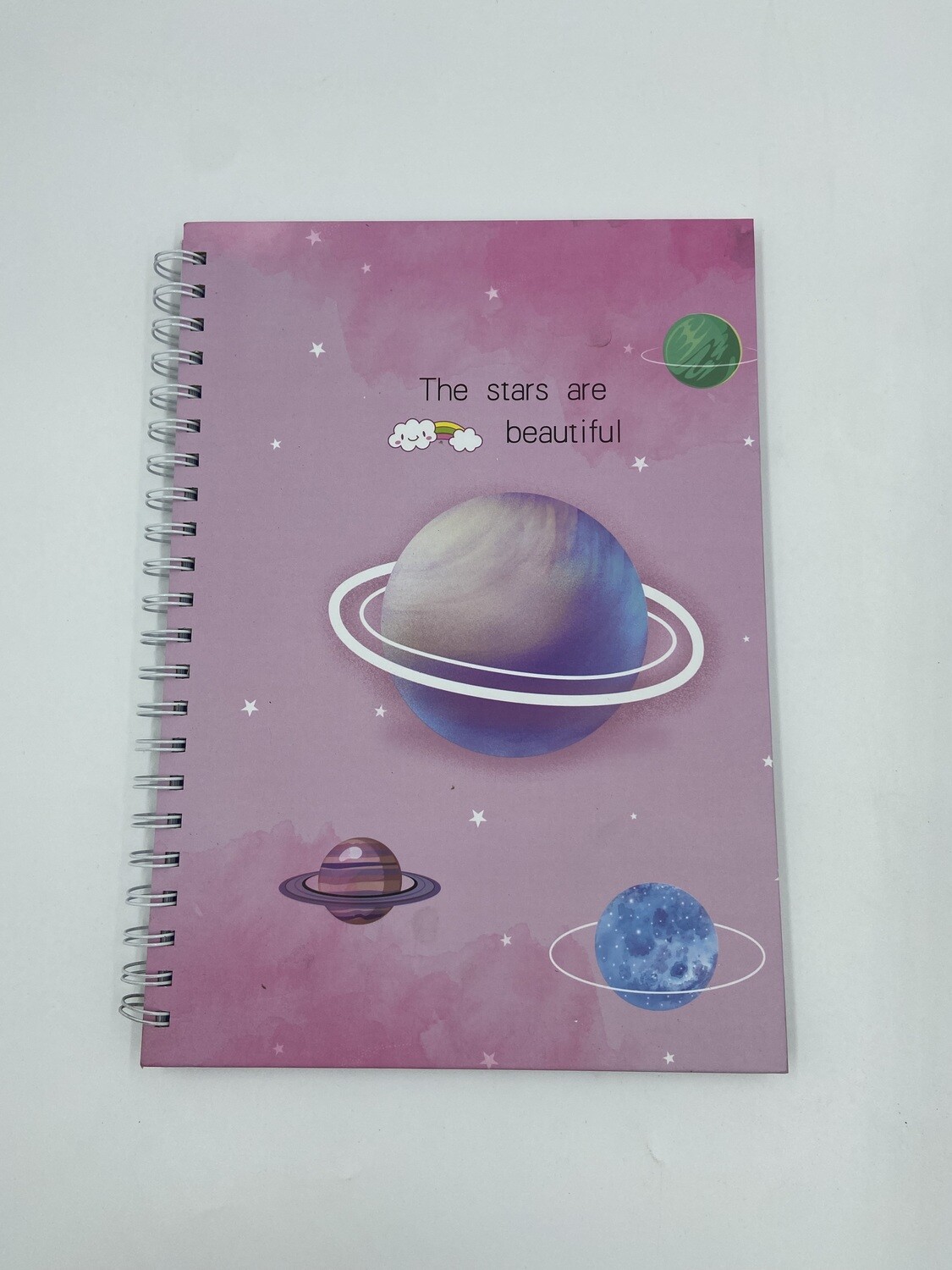 A4 Note Book The Stars Are Beautiful Purple