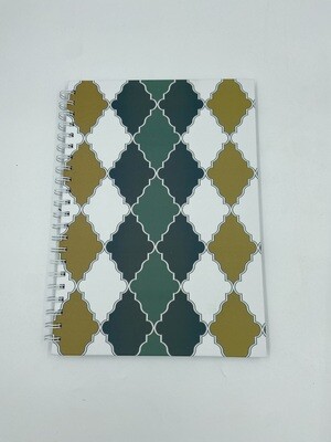 A5 Note Book Multi Colour Diamond