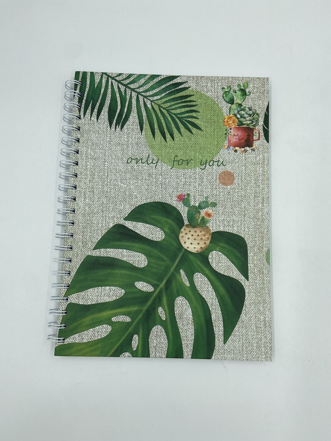 A5 Note Book Only For You Leaf