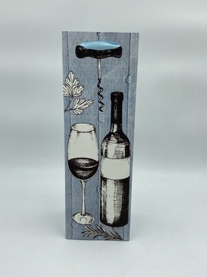 Designer Bottle Blue Wine Bag PK3 (R10.50)