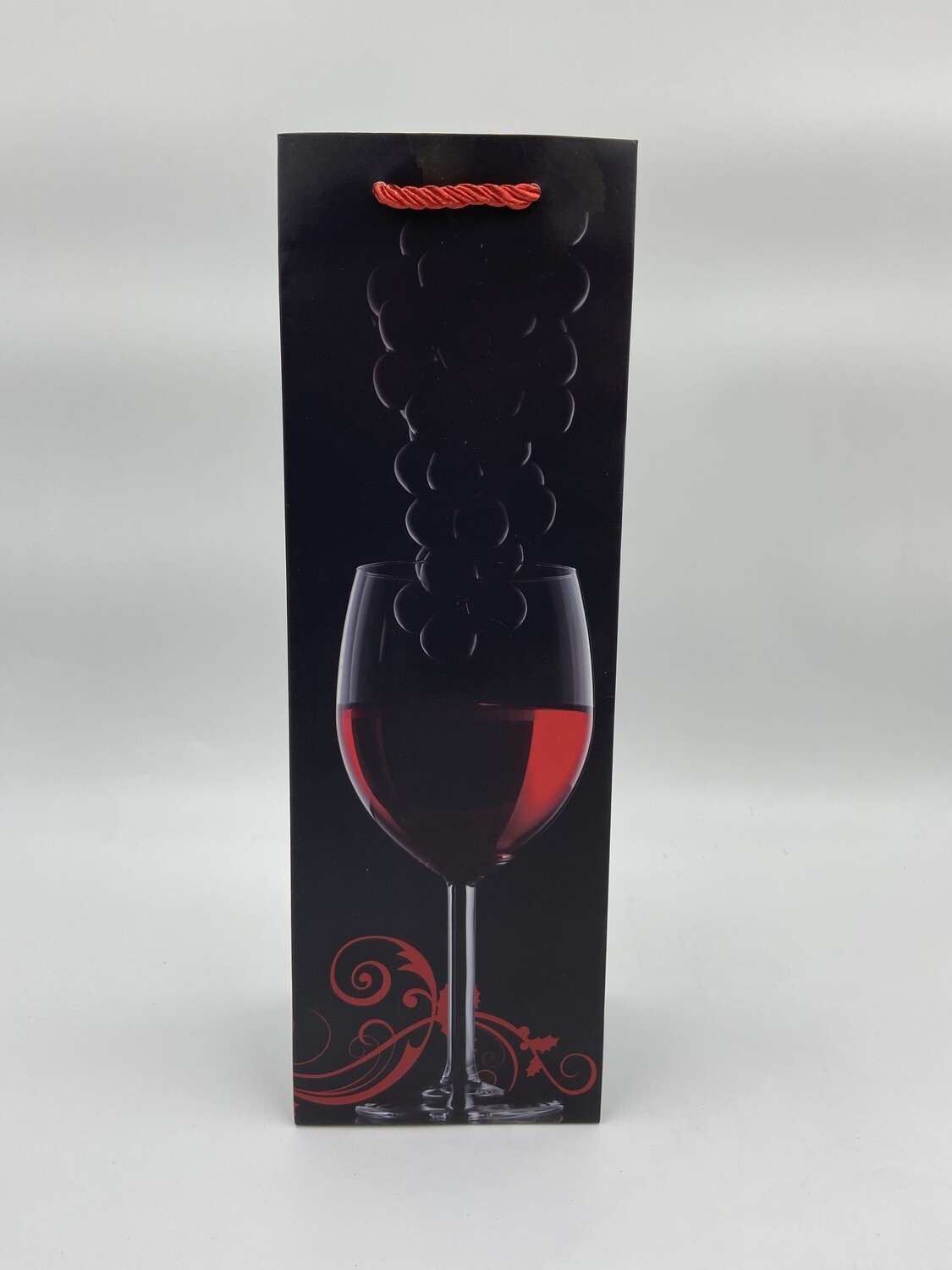 Wine Bag - Red wine with Grapes PK3 (R9.50)