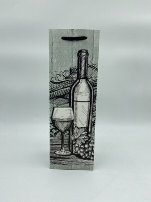 Designer Bottle Green Wine Bag PK3 (R10.50)