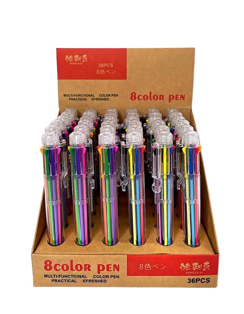 8 Colour Pen 36PC